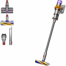 DYSON Вертикальный пылесос V15 Detect Absolute (SV47), 660Вт, желтый/никель [446986-01]