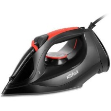 KITFORT Утюг КТ-2620, 2400Вт, черный/красный