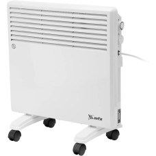 Конвектор MTX Конвектор электрический CH-1000, 1000 Вт, X-образный нагреватель, термостат, колеса 98105