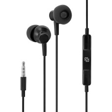 OKLICK Наушники HS-S-230, 3.5 мм, внутриканальные, черный [ss-e188b]