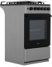 Плита Газовая MIDEA MFO-M4G20T0E(SL) серебристый/черный