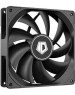 ID-COOLING Вентилятор FL-12025K 120мм, 3-pin, 1250об/мин, 21 дБ, черный, Ret