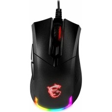 MSI Мышь проводная Clutch GM50, игровая, оптическая, USB, 7200dpi, черный [s12-0401770-pa3]