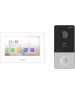 HIWATCH Комплект домофона DS-D100IKWF(B), белый