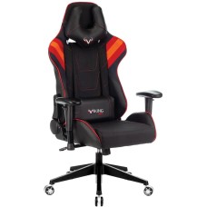 Кресло компьютерное игровое ZOMBIE Кресло игровое VIKING 4 AERO, на колесиках, ткань/экокожа, красный/красный [viking 4 aero red]