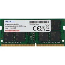 Оперативная память A-DATA Оперативная память AD4S320032G22-SGN DDR4 - 1x 32ГБ 3200МГц, для ноутбуков (SO-DIMM), Ret