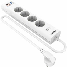 PHILIPS Сетевой фильтр CHP8246WA/51, 2м, белый