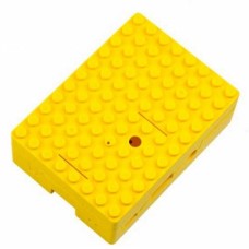 Корпус для ПК ACD Корпус RA185 Yellow ABS Plastic Building Block case for Raspberry Pi 3 B (CBPIBLOX-YEL) (494408)