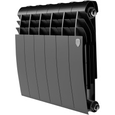 Радиатор ROYAL THERMO Радиатор биметаллический BILINER B 350 Чёрный - 6 секц