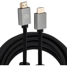 DIGMA Кабель аудио-видео HDMI (m)/HDMI (m) 5м. феррит.кольца позолоч.конт. черный (D-HDMI-2FF-V2.0-5M)