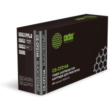 Картридж лазерный CACTUS Картридж лазерный CS-CF214A CF214A черный (10000стр.) для HP LaserJet 700/M712