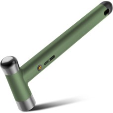 DELI Молоток Home Series Green HT7008L вес бойка 250гр, эксклюзивный дизайн, рукоятка из высококачественного софттач пластика