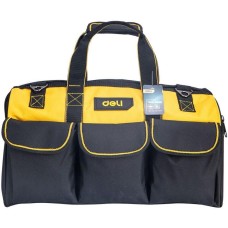 DELI Сумка для инструментов DL430118 430 x 200 x 290мм, 14 карманов, плечевой ремень, ткань Оксфорд