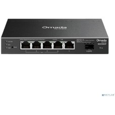 TP-LINK SMB TP-Link SG2206MP Omada 6-портовый гигабитный управляемый коммутатор Smart с 4 портами PoE+