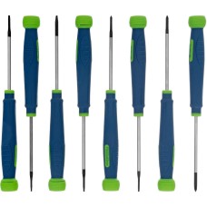 СИБРТЕХ Набор отверток для точных работ универсальный, 8 шт, Crv 13378