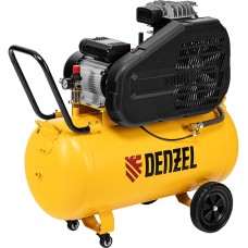 DENZEL Компрессор воздушный рем. привод BCI 2200/100, 2,2 кВт, 100 литров, 420 л/мин 58116