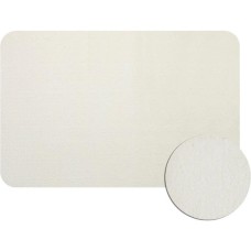 САНАКС - Коврик в ванную РАННЕР 154, одинарный, белый, однотонный 400 х 600 мм, 100% полиэстер 08803