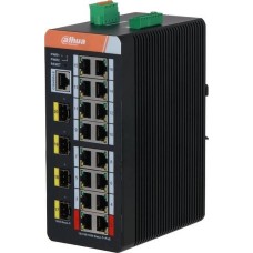 DAHUA Коммутатор DH-IS4420-16GT-240 (L2) 20x1Гбит/с 3SFP 16PoE 240W управляемый