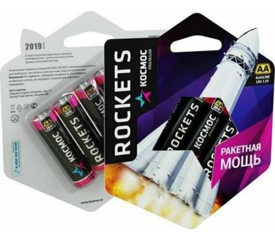 Элементы питания КОСМОС KOSLR6ROCKETS4BL