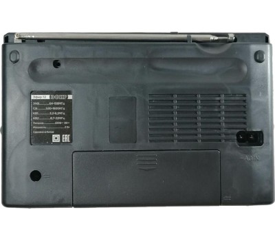 Радиоприемник ЭФИР 12 FM 64-108МГц, бат. 2*R20, 220V