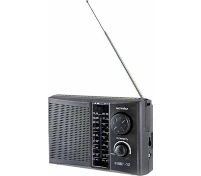 Радиоприемник ЭФИР 12 FM 64-108МГц, бат. 2*R20, 220V