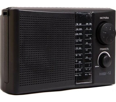 Радиоприемник ЭФИР 12 FM 64-108МГц, бат. 2*R20, 220V