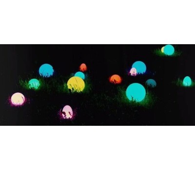Декоративные аккумуляторные светильники UNIEL (UL-00003301) ULG-R001 020/RGB IP65 BALL (уличный)