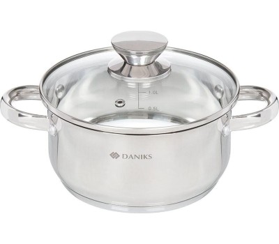 Кастрюля DANIKS GS-01201-18CA (332354) 2.2 л