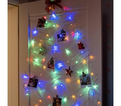 Гирлянда NEON-NIGHT (303-189) ГИРЛЯНДА ТВИНКЛ ЛАЙТ 10 М, ПР-Й ПВХ, 80 LED, МУЛЬТИ