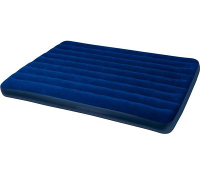 Матрас надувной INTEX Матрас надувной CLASSIC DOWNY AIRBED 152x203x25 см . Арт.64759
