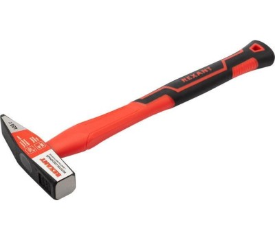 Ручной инструмент REXANT (12-8114) Молоток слесарный с фибергласовой рукояткой 400 г