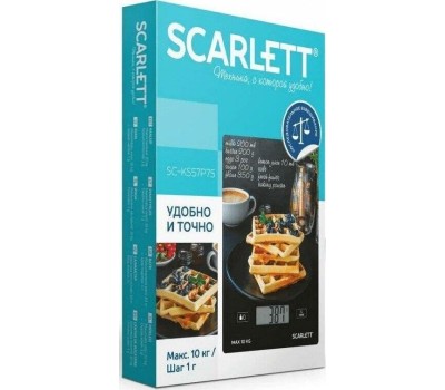 Весы кухонные SCARLETT SC-KS57P75