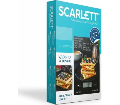 Весы кухонные SCARLETT SC-KS57P75