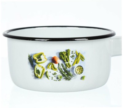 Ковш APPETITE 1с22с Свежая зелень эмал 1,0л