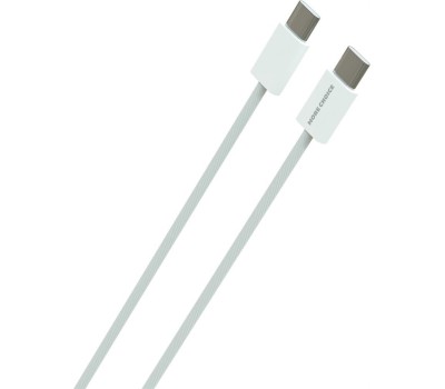 Кабель MORE CHOICE (4620202550378) K75a USB 3.0A PD 60W для Type-C Type-C нейлон 2м White