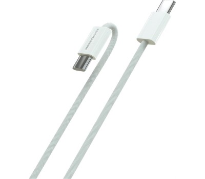 Кабель MORE CHOICE (4620202550378) K75a USB 3.0A PD 60W для Type-C Type-C нейлон 2м White