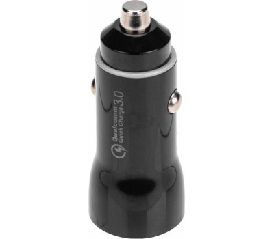 Rexant (18-1200) Автозарядка в прикуриватель АЗУ USB-A (QC 3.0)+USB-C (PD), 38Вт черная