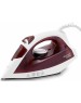 Утюг MAXWELL MW-3006 белый/бордовый