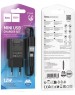 СЗУ HOCO (6942007621298) C134A 1USB 2.4A H , Black