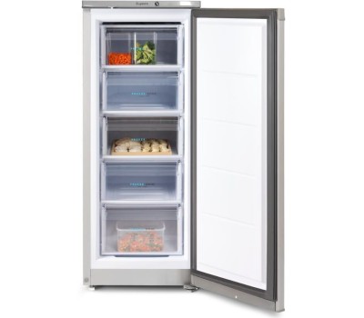 Морозильный шкаф БИРЮСА М414 130л металлик