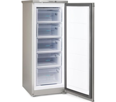 Морозильный шкаф БИРЮСА М414 130л металлик