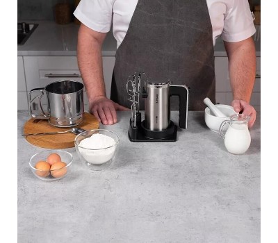 Миксер TIMBERK T-HM40S49 (серебристый)