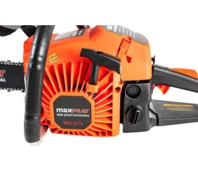 Бензопила MAXPILER Пила цепная бензиновая MGS-4516 (2кВт/2,7л.с, 45см³, 400мм/16
