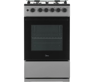 Плита Газовая MIDEA MFO-M4G20T0E(SL) серебристый/черный
