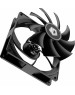 ID-COOLING Вентилятор FL-12025K 120мм, 3-pin, 1250об/мин, 21 дБ, черный, Ret