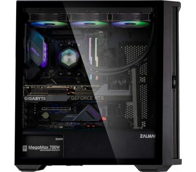 ZALMAN Корпус MidTower Z10 black (ATX, без БП, 3xUSB3.2, 3x140mm+1x120mm) ( Z10)