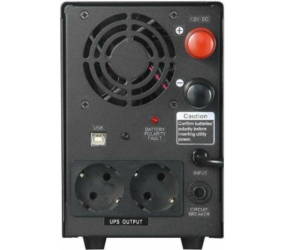 PowerCom ИБП Infinity INF-1500(AP) {Line-Interactive, 1500VA / 1050W, Tower, 2xEURO, USB, подкл. доп. батарей} (383447)