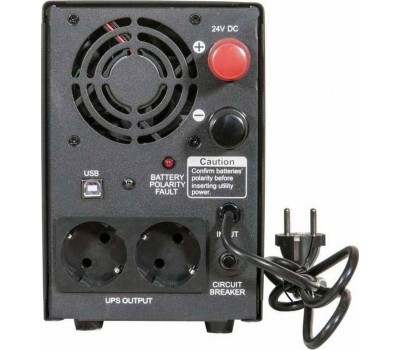 PowerCom ИБП Infinity INF-1500(AP) {Line-Interactive, 1500VA / 1050W, Tower, 2xEURO, USB, подкл. доп. батарей} (383447)