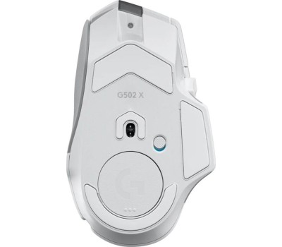 LOGITECH Мышь беспроводная G502 X Lightspeed, игровая, радио, оптическая, USB, USB-C, 25600dpi, белый [910-006228]