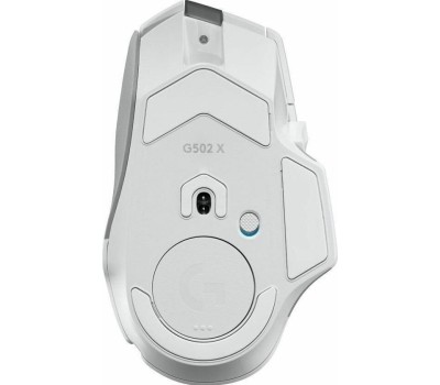 LOGITECH Мышь беспроводная G502 X Lightspeed, игровая, радио, оптическая, USB, USB-C, 25600dpi, белый [910-006228]